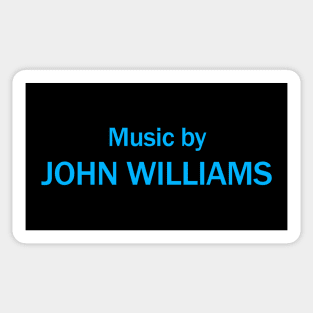 Music by John Williams Sticker
